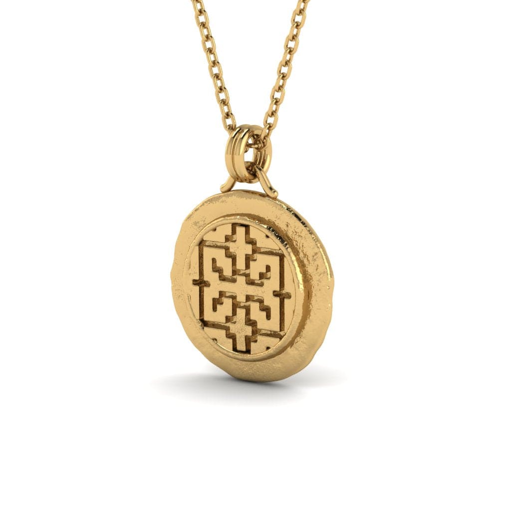 Ayahuasca Necklace - 14k Gold