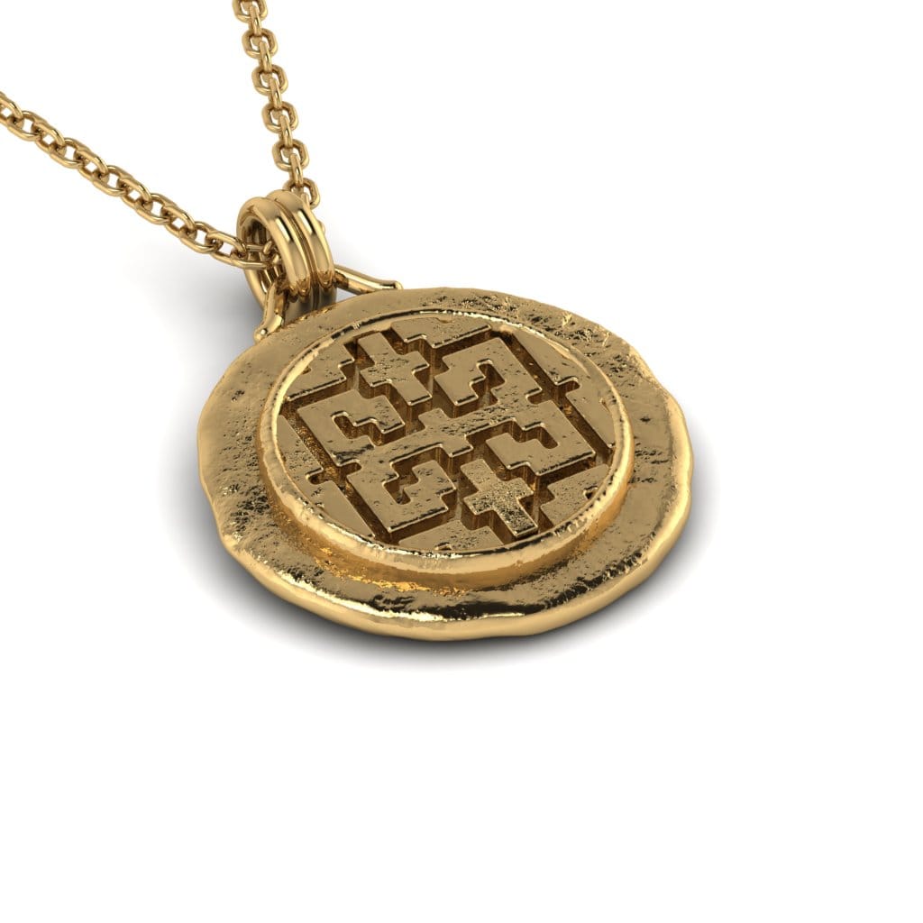 Ayahuasca Necklace - 14k Gold