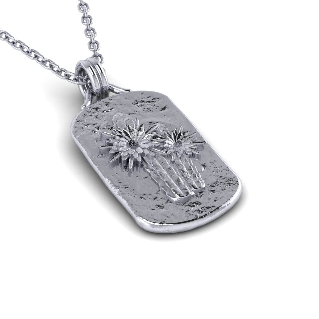 San Pedro ~ Huachuma Necklace - Sterling Silver