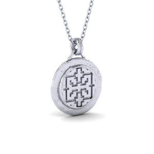 Ayahuasca Necklace - Sterling Silver