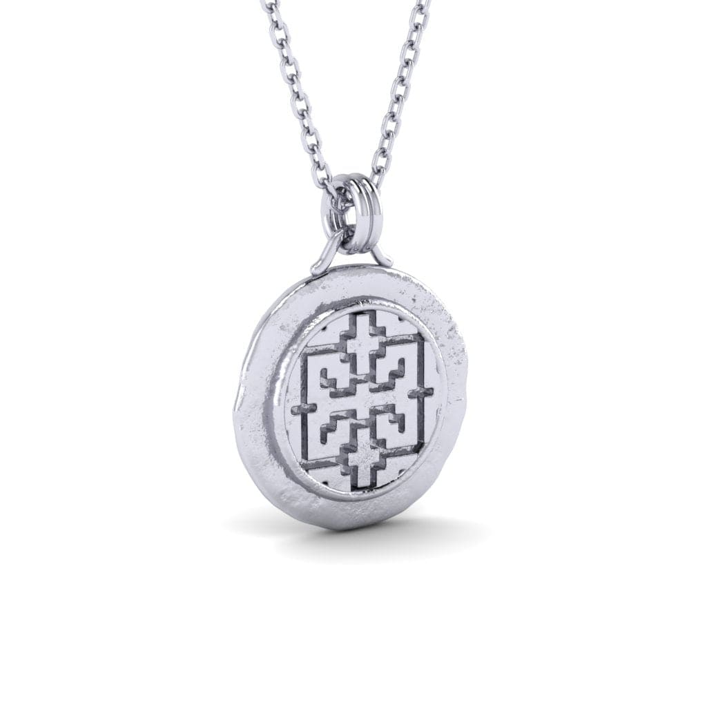 Ayahuasca Necklace - Sterling Silver