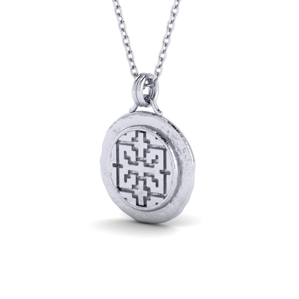 Ayahuasca Necklace - Sterling Silver