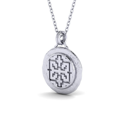 Ayahuasca Necklace - Sterling Silver
