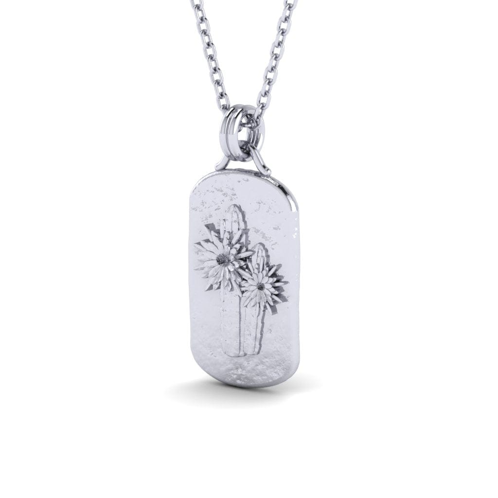 San Pedro ~ Huachuma Necklace - Sterling Silver
